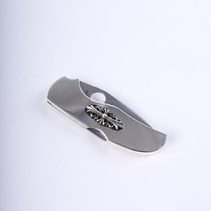 CHROME HEARTS SPYDERCO KNIFE