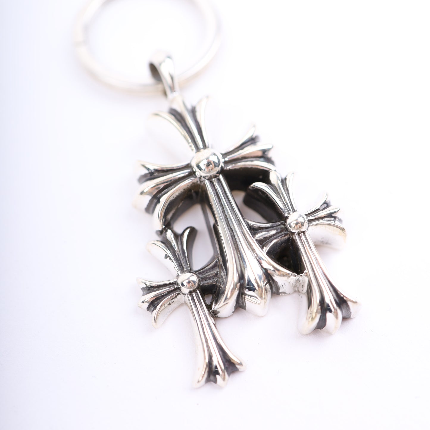 CHROME HEARTS TRIPLE CROSS PENDANT
