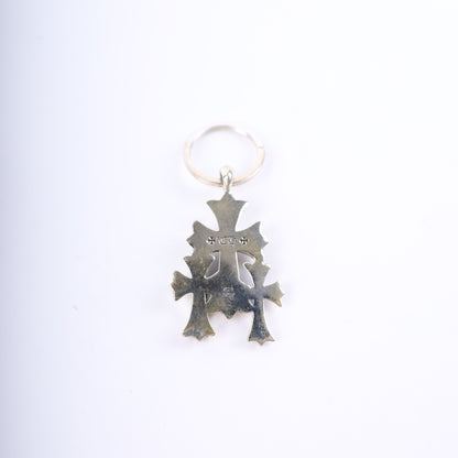 CHROME HEARTS TRIPLE CROSS PENDANT