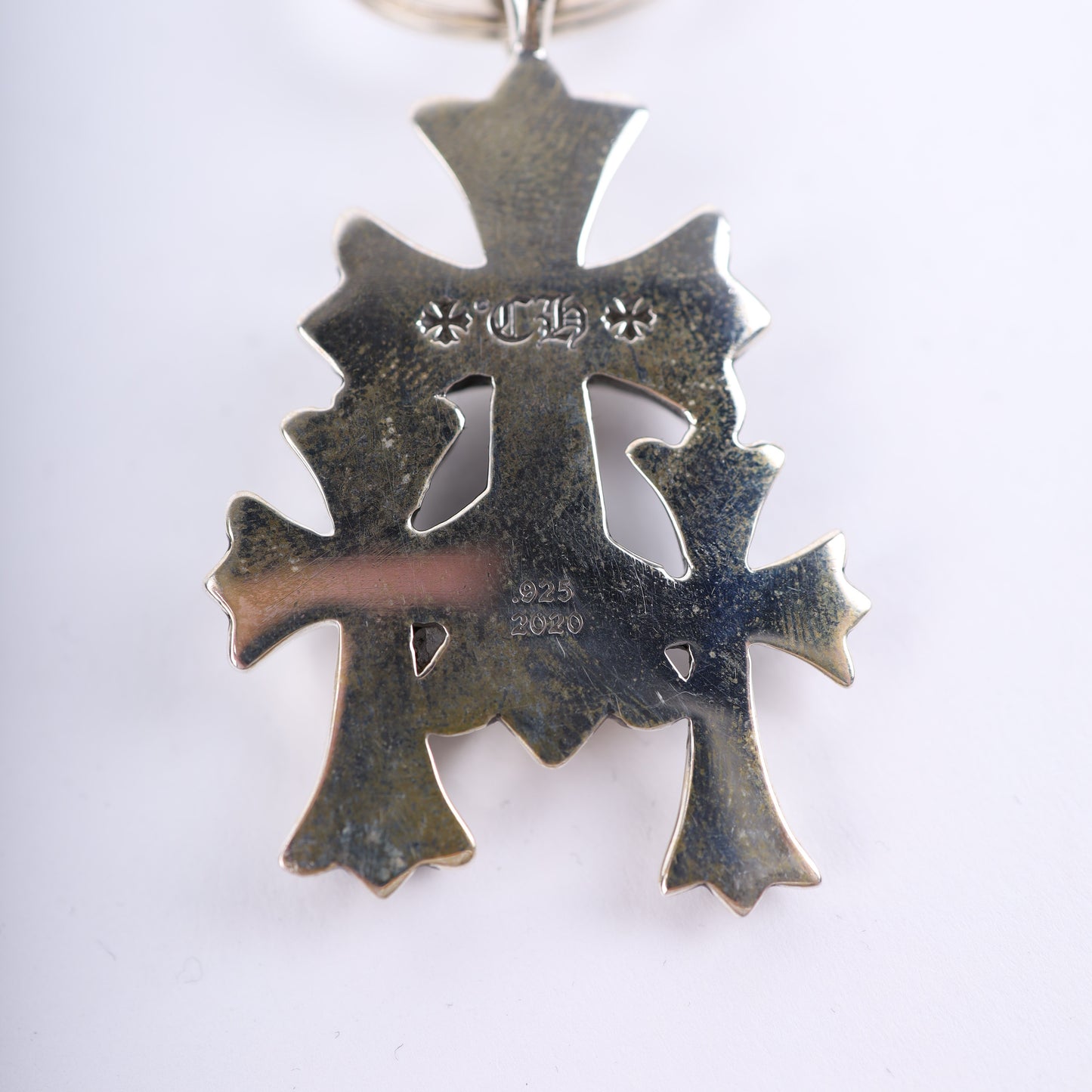 CHROME HEARTS TRIPLE CROSS PENDANT