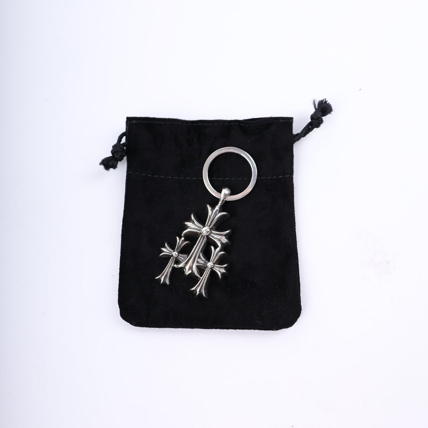 CHROME HEARTS TRIPLE CROSS PENDANT