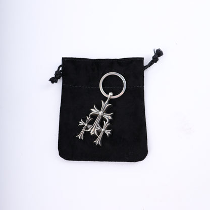 CHROME HEARTS TRIPLE CROSS PENDANT