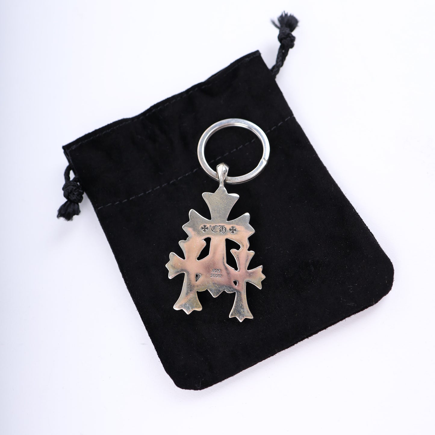 CHROME HEARTS TRIPLE CROSS PENDANT