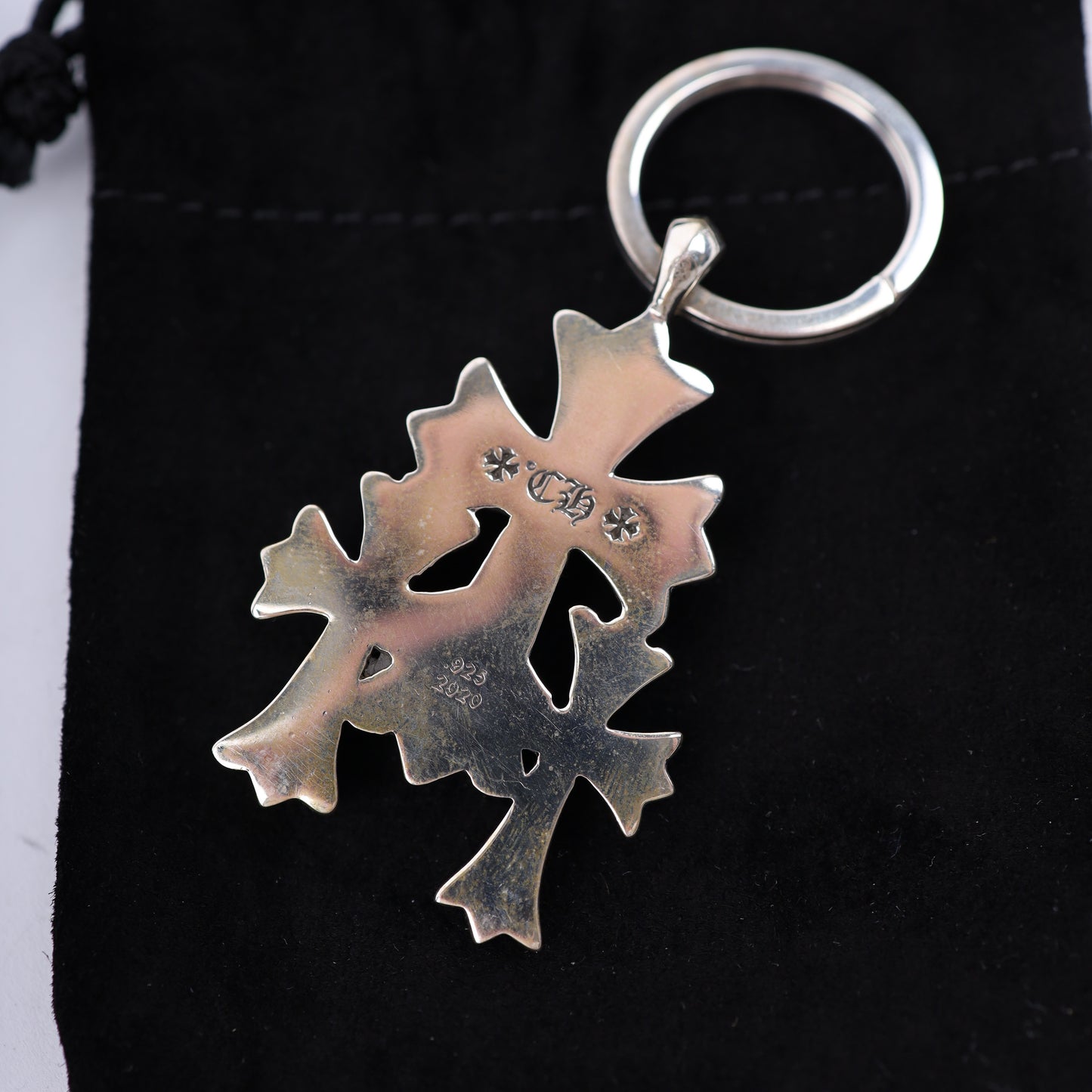 CHROME HEARTS TRIPLE CROSS PENDANT