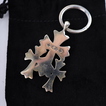 CHROME HEARTS TRIPLE CROSS PENDANT