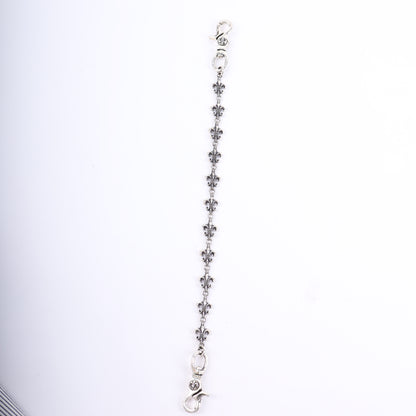 CHROME HEARTS FLEUR DE LIS WALLET CHAIN 11 LINK