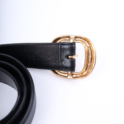 CHROME HEARTS BRONZE GUNSLINGER BELT SIZE 38