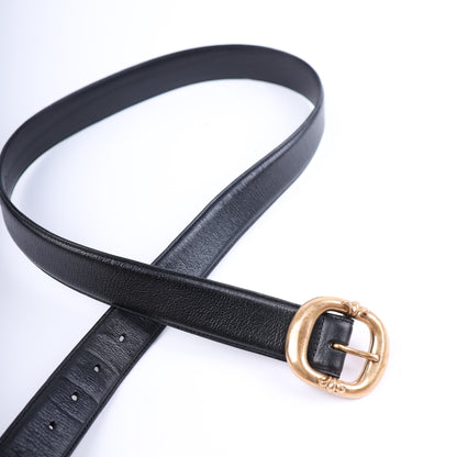 CHROME HEARTS BRONZE GUNSLINGER BELT SIZE 38