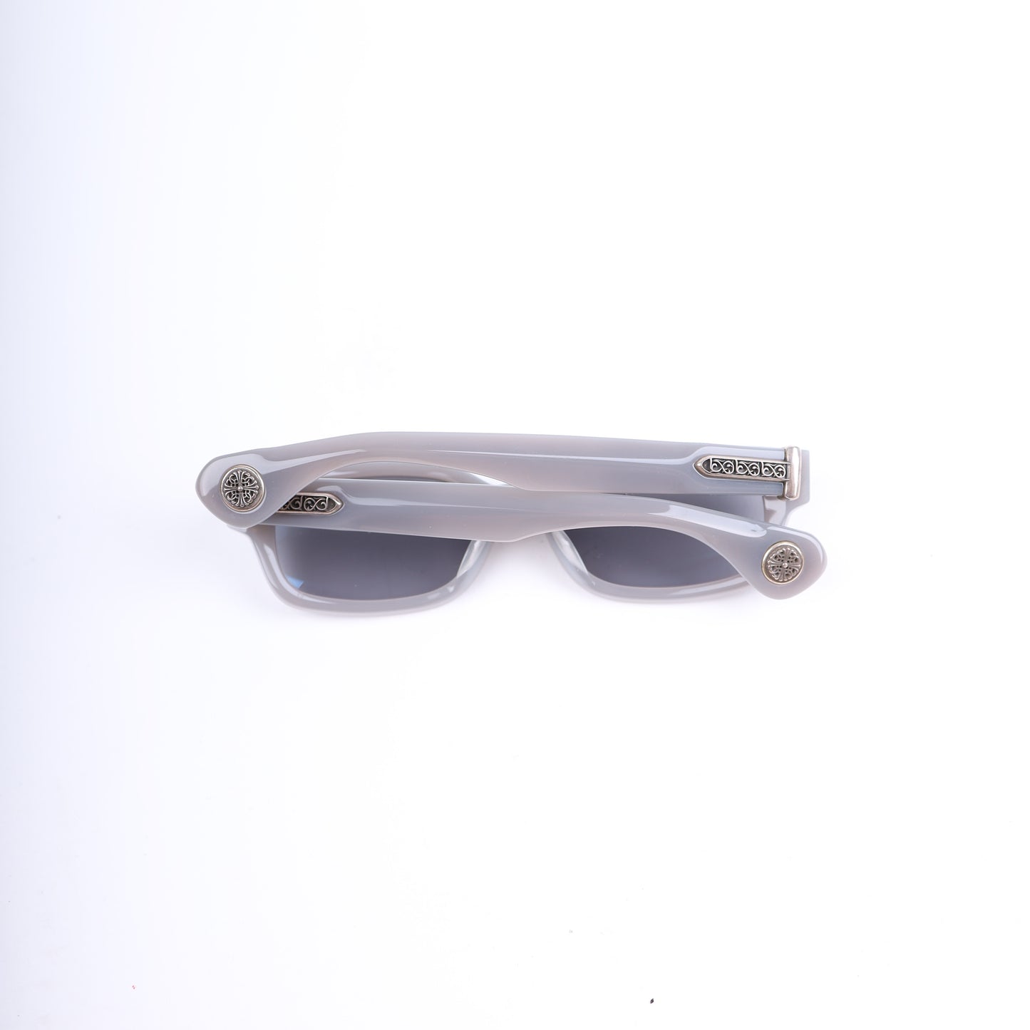 CHROME HEARTS GREY WEIRDO SUNGLASSES
