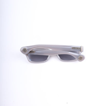 CHROME HEARTS GREY WEIRDO SUNGLASSES