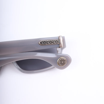 CHROME HEARTS GREY WEIRDO SUNGLASSES