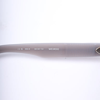 CHROME HEARTS GREY WEIRDO SUNGLASSES