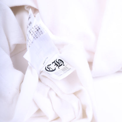 CH WHITE SCRIPT HOT PINK LONGSLEEVE T-SHIRT