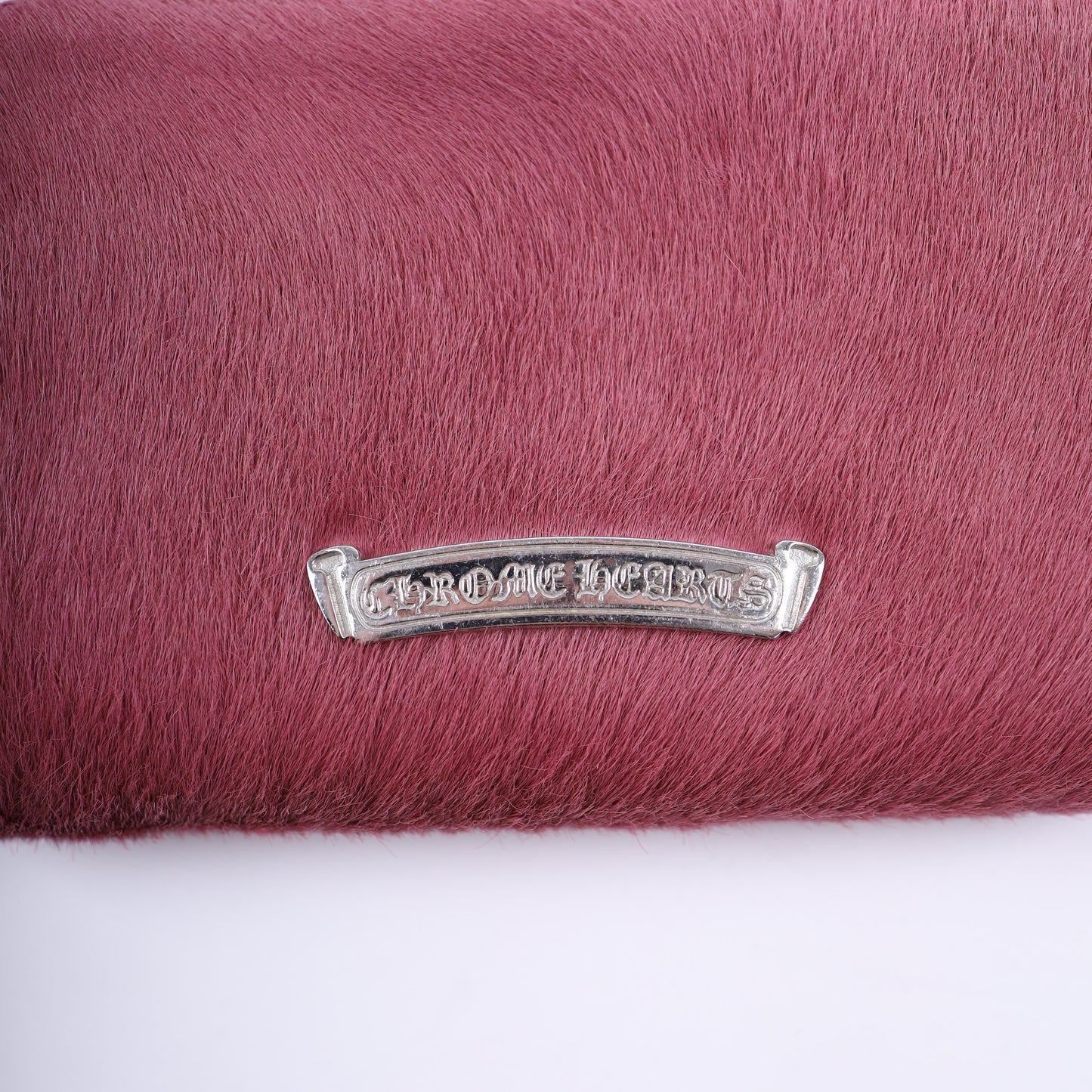 CHROME HEARTS PINK FUR WALLET