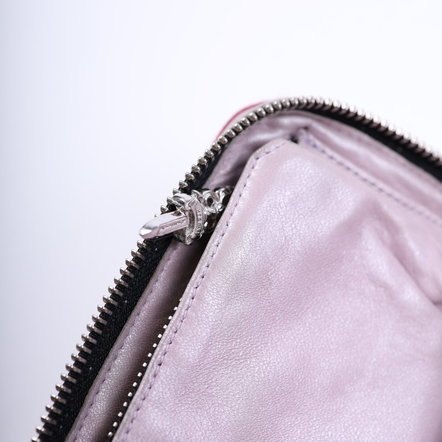 CHROME HEARTS PINK FUR WALLET