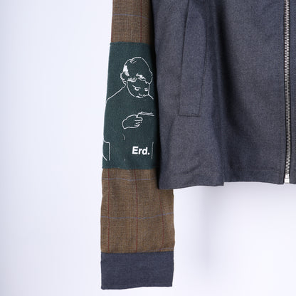 ERD BOARDING SCHOOL NURSE FW19 PANELLED ASSEMBLAGE JACKET