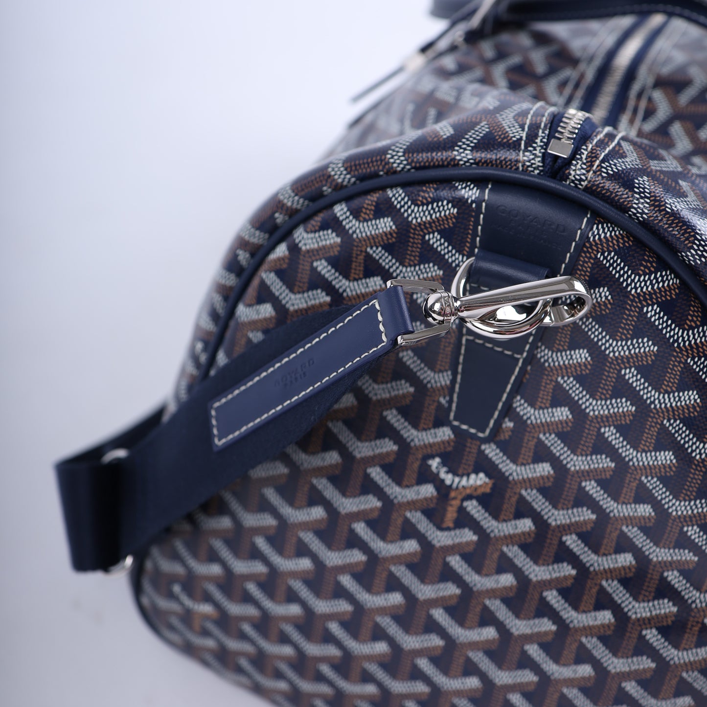 NAVY GOYARD DUFFLE BOEING 50