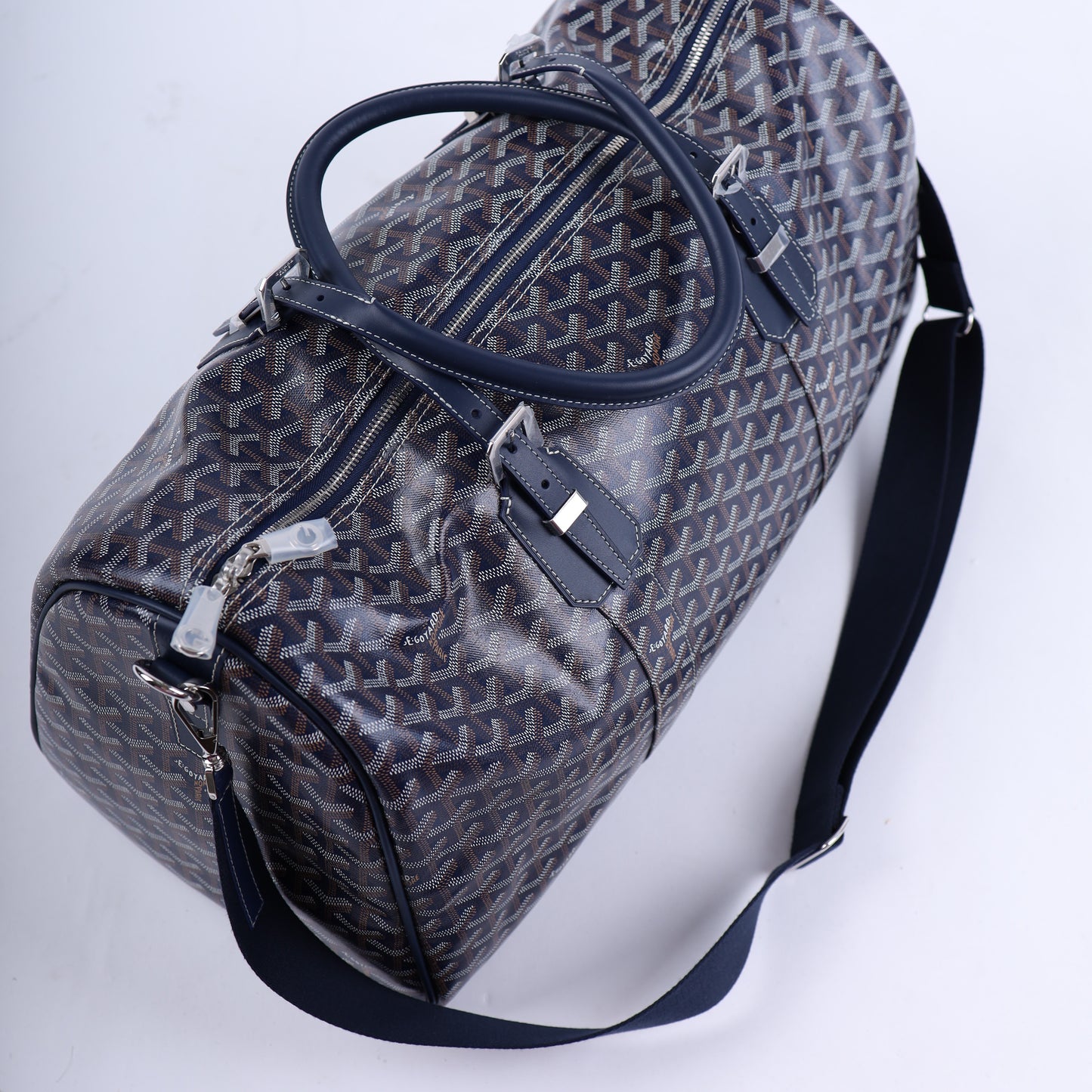 NAVY GOYARD DUFFLE BOEING 50