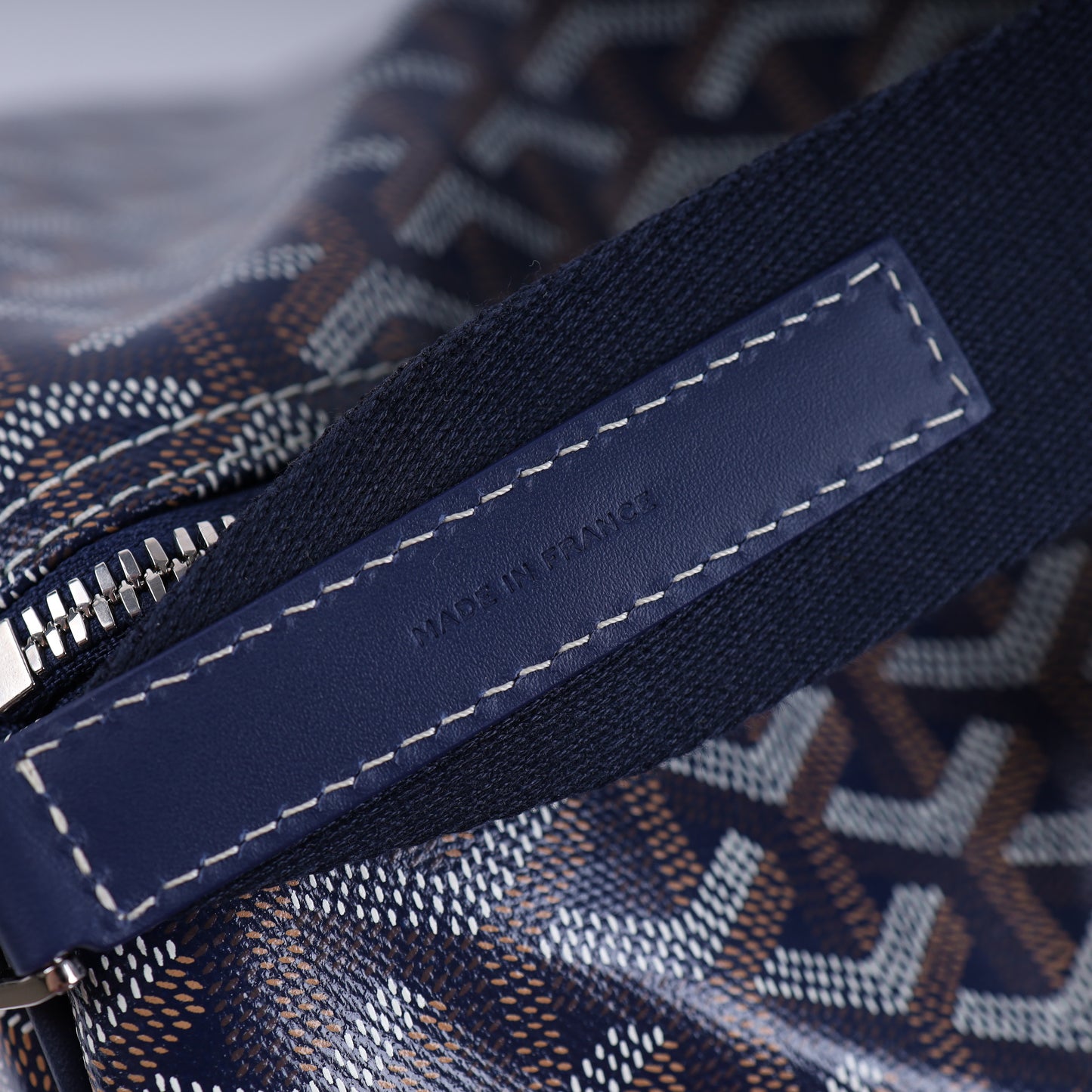 NAVY GOYARD DUFFLE BOEING 50