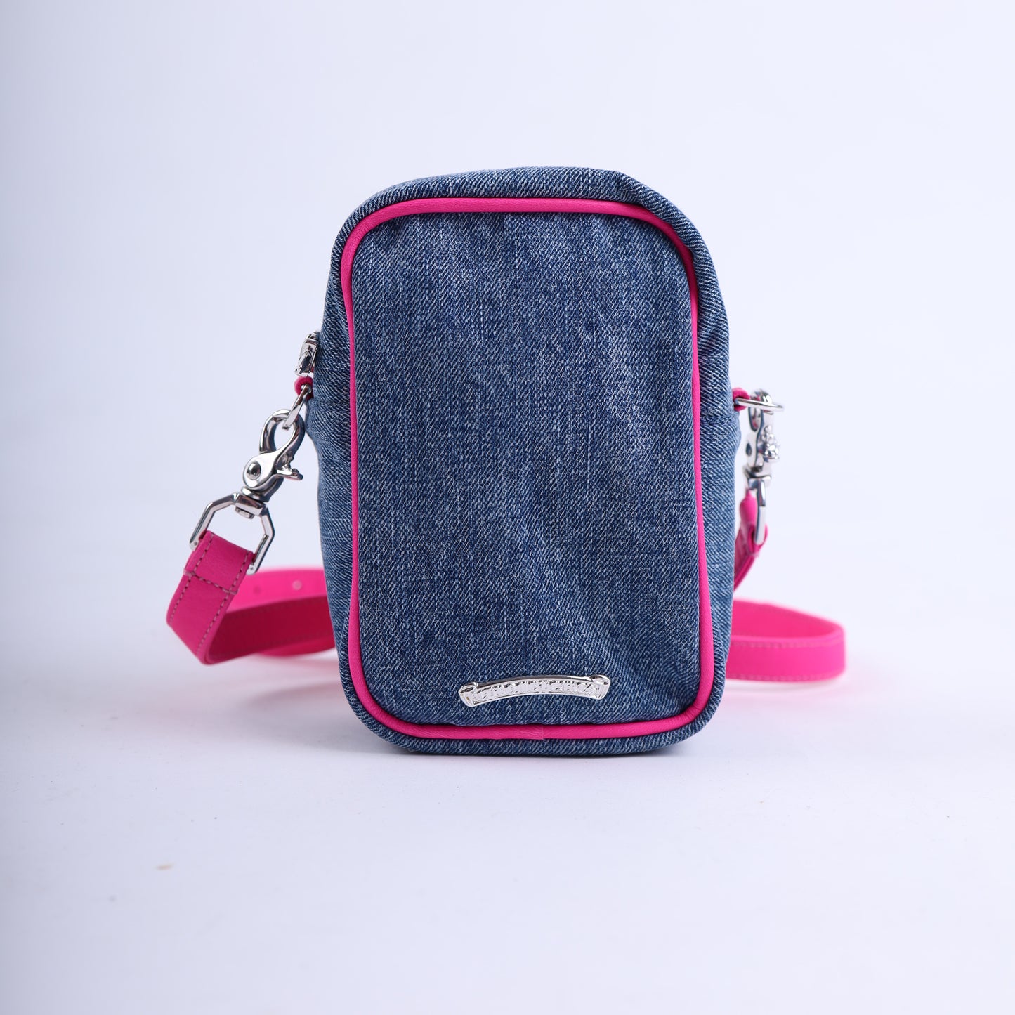 CHROME HEARTS DENIM PATCH TAKA BAG