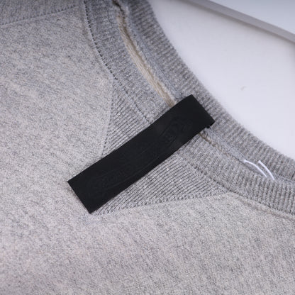 CH CEMETERY BLACK PATCH HEATHER GREY CREWNECK