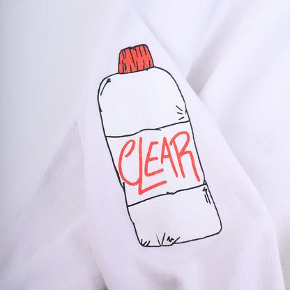 CH WHITE MATTY BOY CREWNECK CLEAR