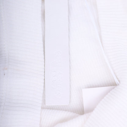 Chrome Hearts Womans White SCRIPT Mock Neck