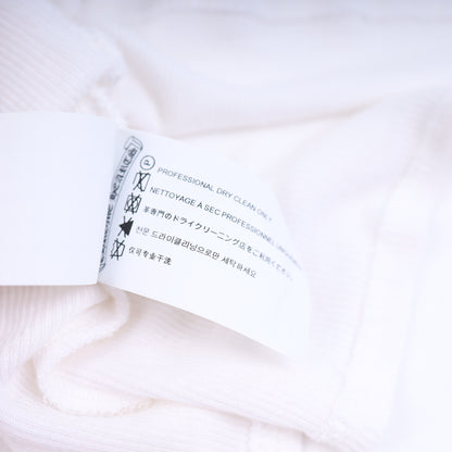 Chrome Hearts Womans White SCRIPT Mock Neck