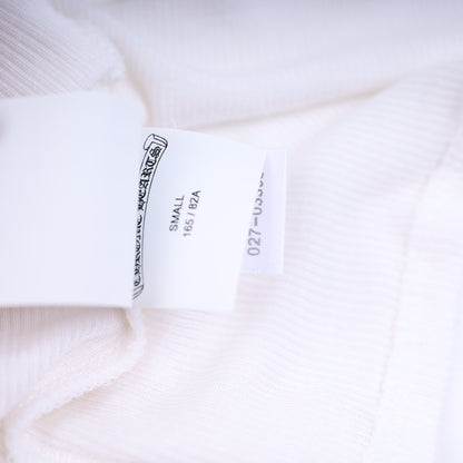 Chrome Hearts Womans White SCRIPT Mock Neck