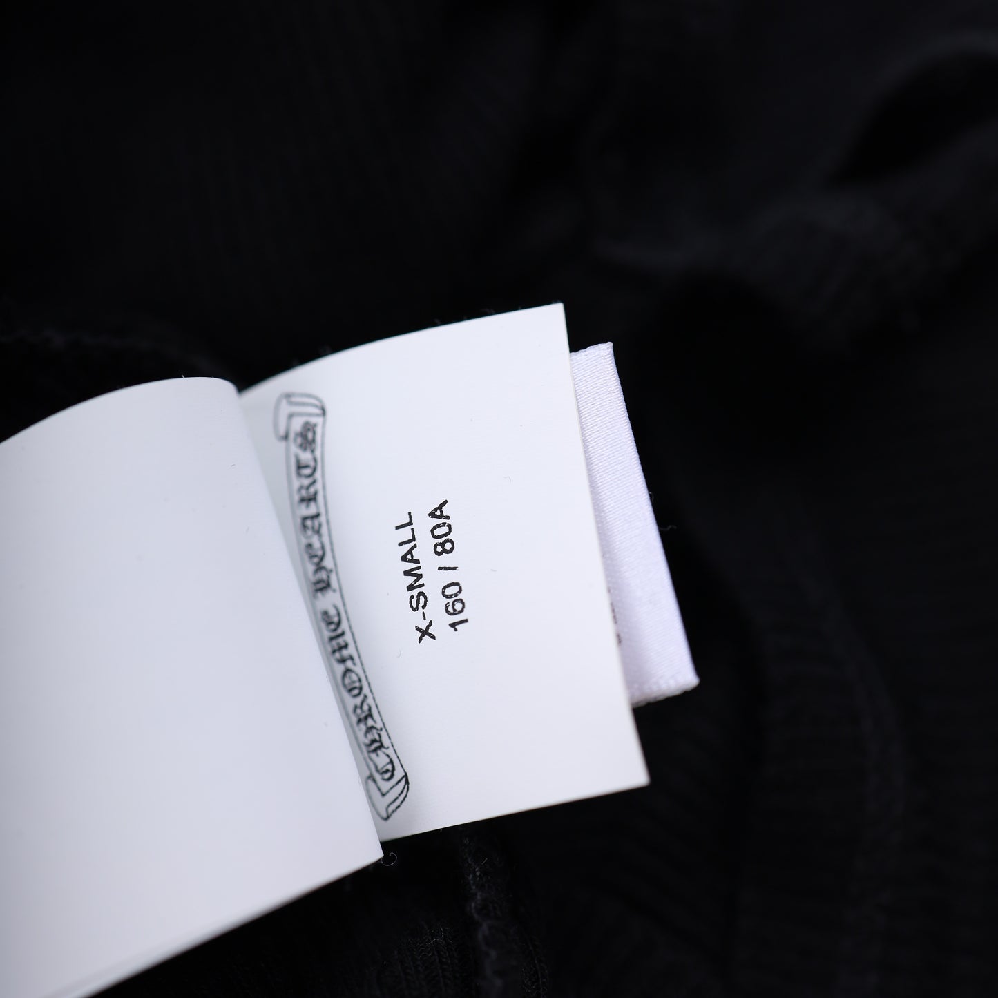 Chrome Hearts Womans Black DAGGER Mock Neck