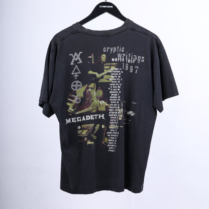 MEGA DEATH 1997 WORLD TOUR VINTAGE T-SHIRT