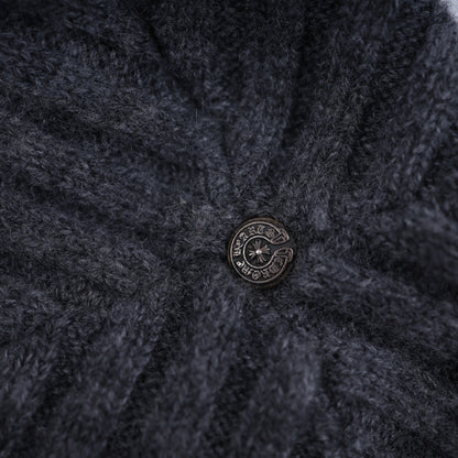 Chrome Hearts Leather Plus Cross Beanie