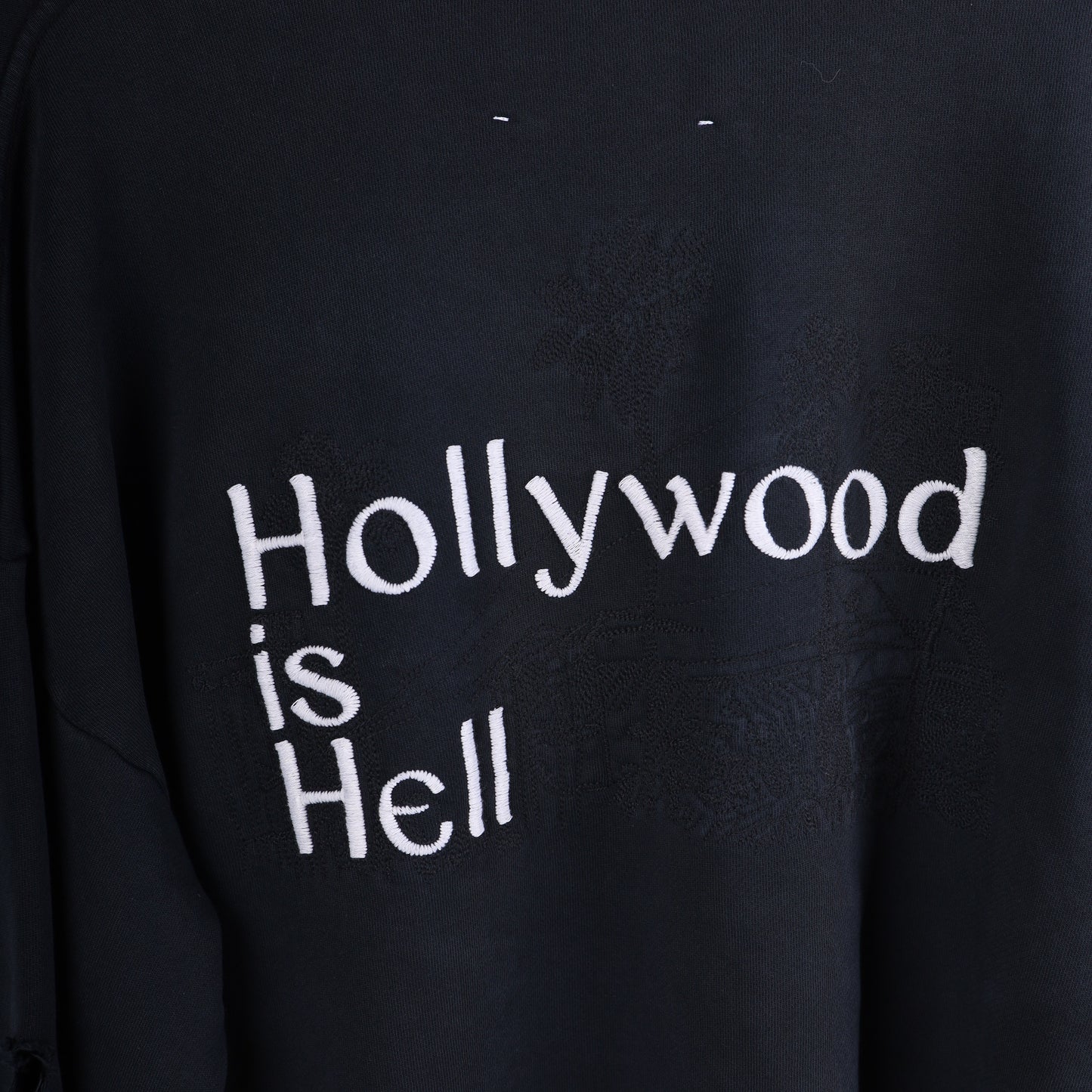 PALY HOLLYWOOD IS HELL CREWNECK SWEATER