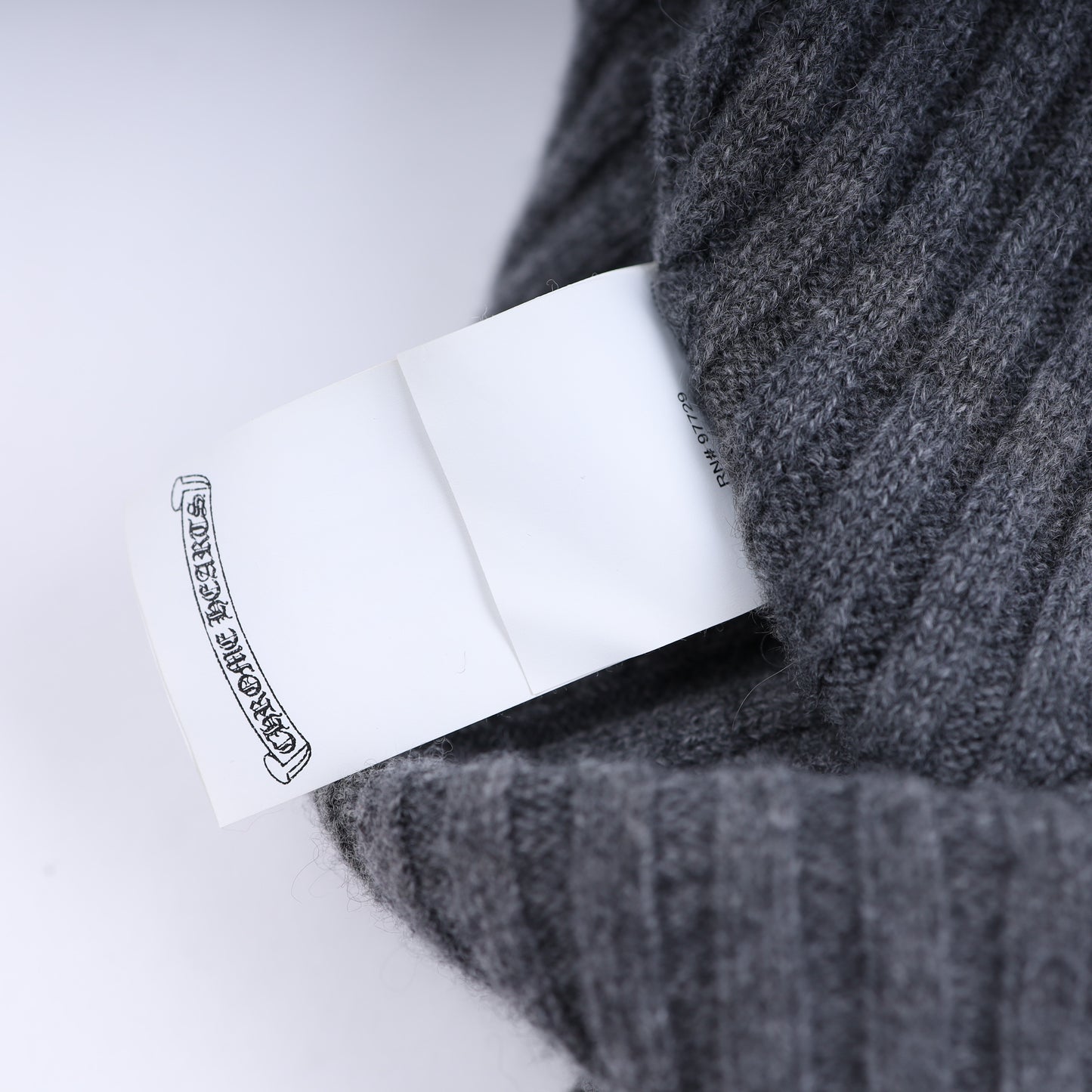 Chrome Hearts Leather Plus Cross Beanie