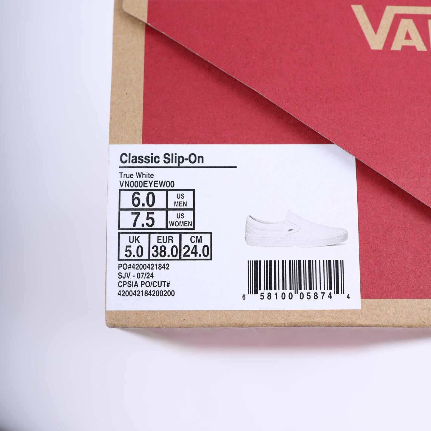 MATTY BOY HAND DRAWN VANS SLIP ONS