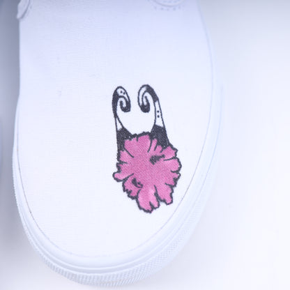 MATTY BOY HAND DRAWN VANS SLIP ONS
