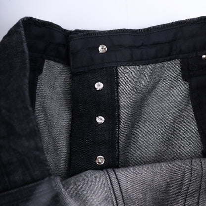 CHROME HEARTS STAR PATCH DENIM JEANS 38