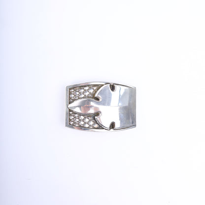 CHROME HEARTS FLEUR BELT BUCKLE