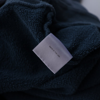 ERD DRESSING UP TIME BLUE THRASHED HOODIE