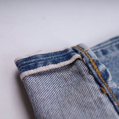 BLACK CROSS PATCH 501 LEVI'S DENIM