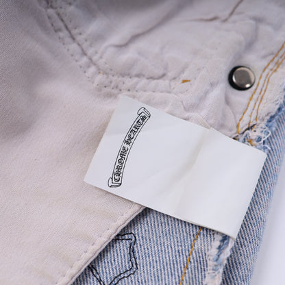 BLACK CROSS PATCH 501 LEVI'S DENIM