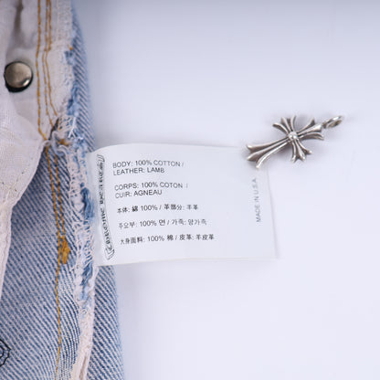 BLACK CROSS PATCH 501 LEVI'S DENIM