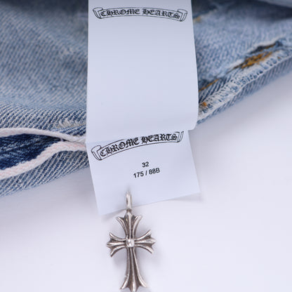 PINK CROSS PATCH 501 LEVI'S DENIM