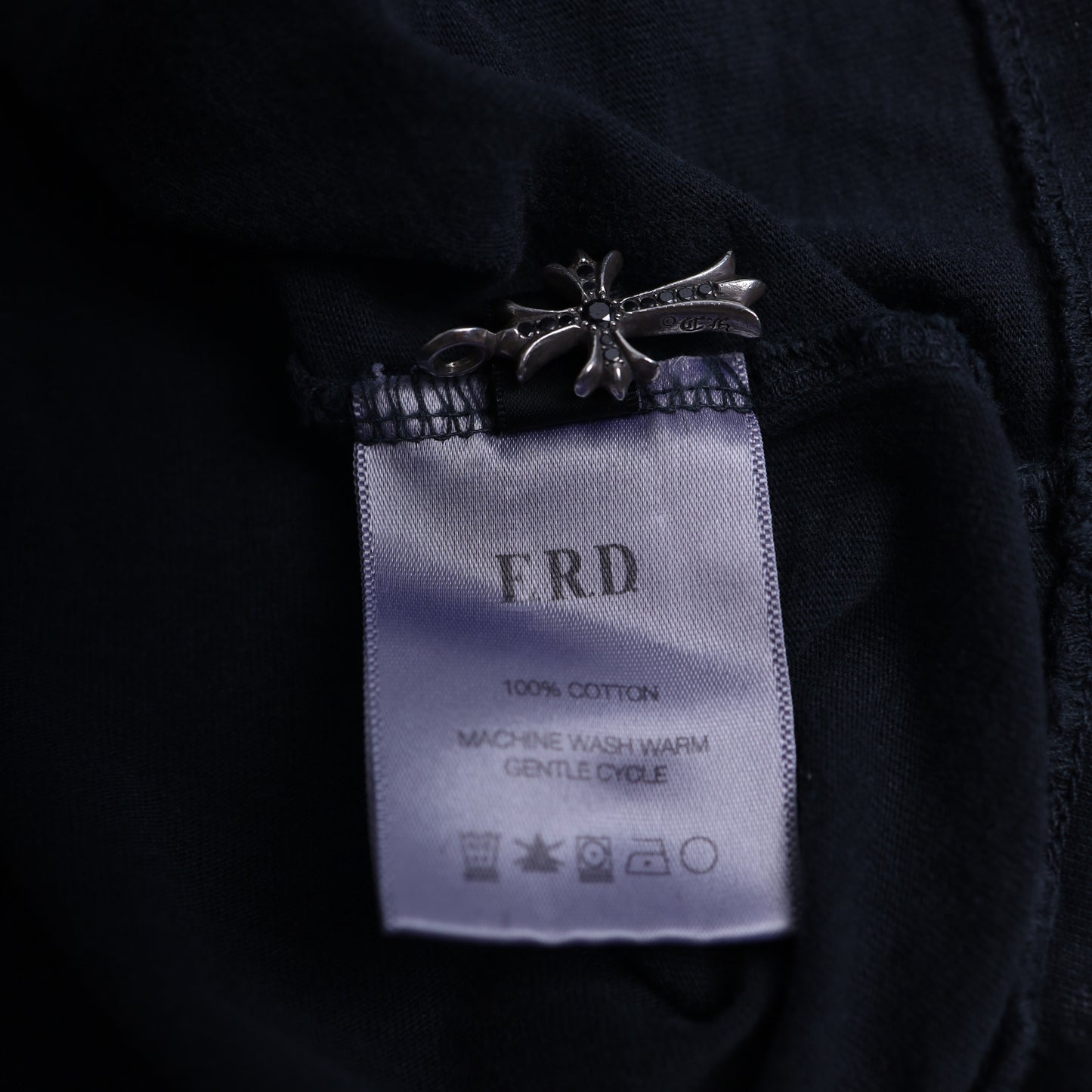 GRAY FADED ERD Pocket Tee