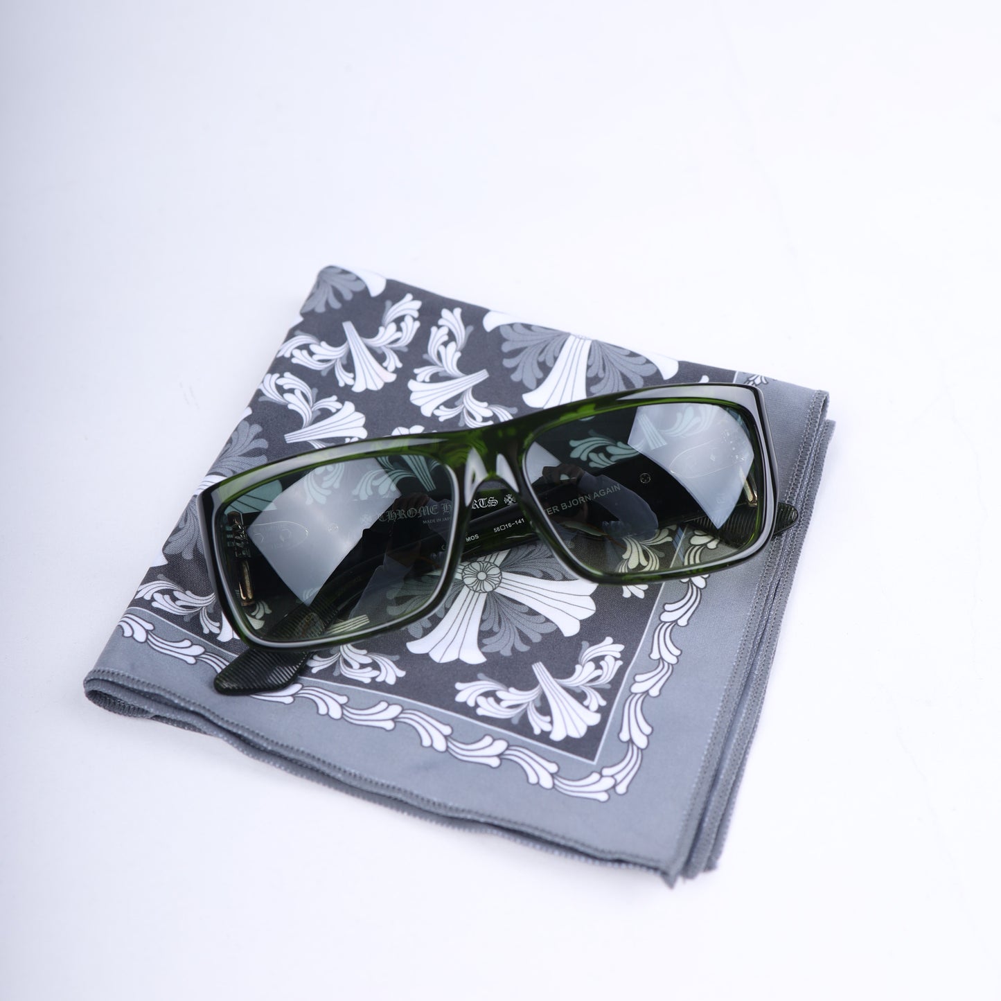 Chrome Hearts Green Sunglasses
