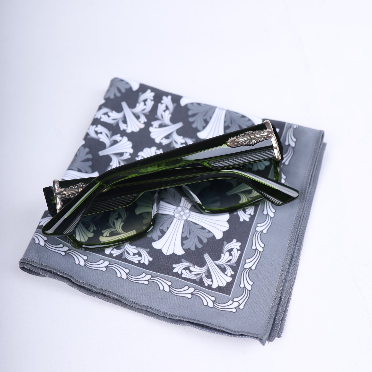 Chrome Hearts Green Sunglasses