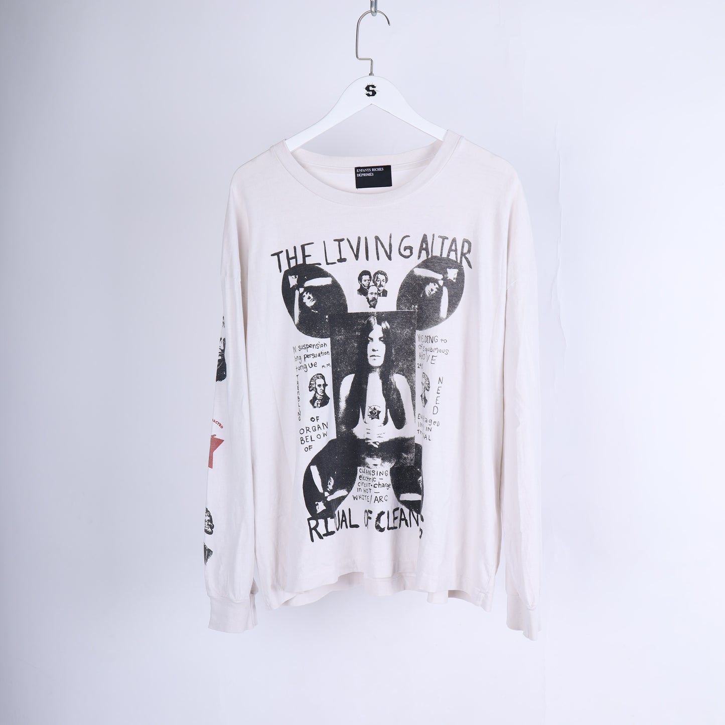 ERD WHITE 'LIVING ALTAR' LONGSLEEVE
