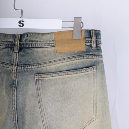 ERD LIGHT WASH BAGGY  DENIM SZ 36