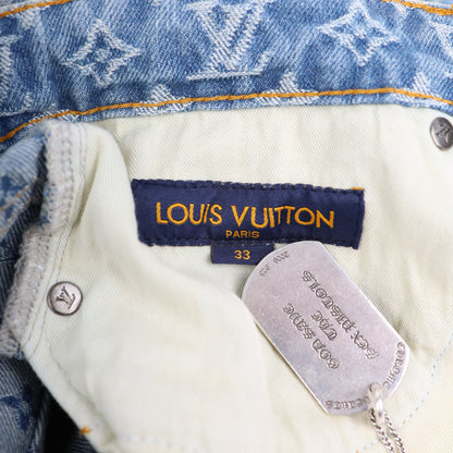 LOUIS VUITTON GRAFFITI DENIM SZ 33