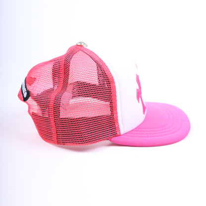 PINK TRIPLE CROSS CEMETERY TRUCKER HAT